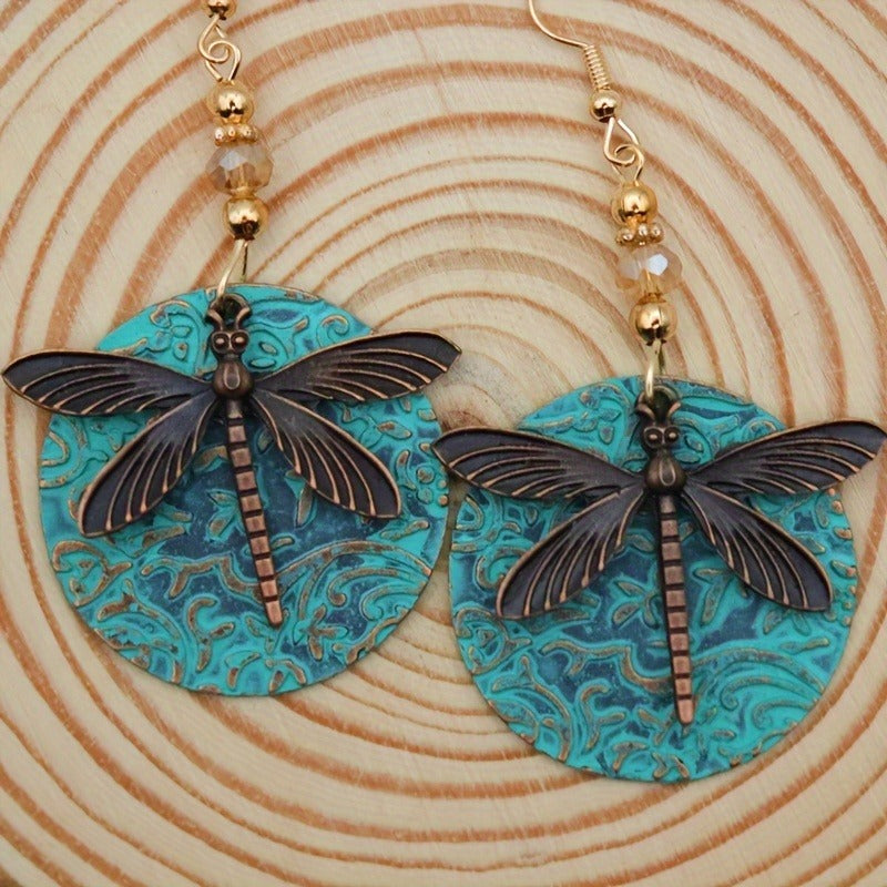 Boho Sunflower Earrings Creative Fashion Vintage Engagement Wedding Drop Earrings Female Jewelry tribal jewelry