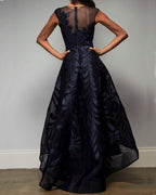 FASHION ELEGANT LACE EMBROIDERED DRESS