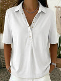 Casual Cotton Polo T-shirt