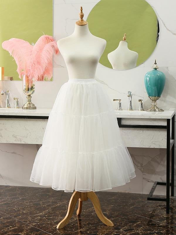 Multi-Layered Petticoat, White