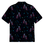 Episodic Owl Floral Button Up Pocket Shirt
