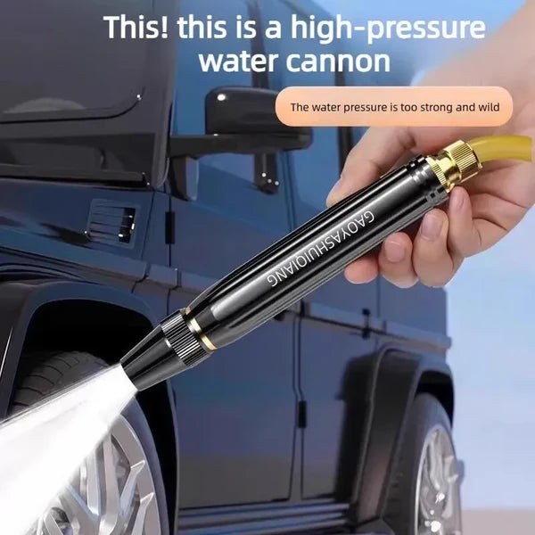 🏆 Last-day special: Only $13.99!! 🔥 This home-use high-pressure car wash gun comes with a pressure nozzle and hose, making it an essential tool for watering flowers, plants, and vegetables, as well as washing your car. 👍💦