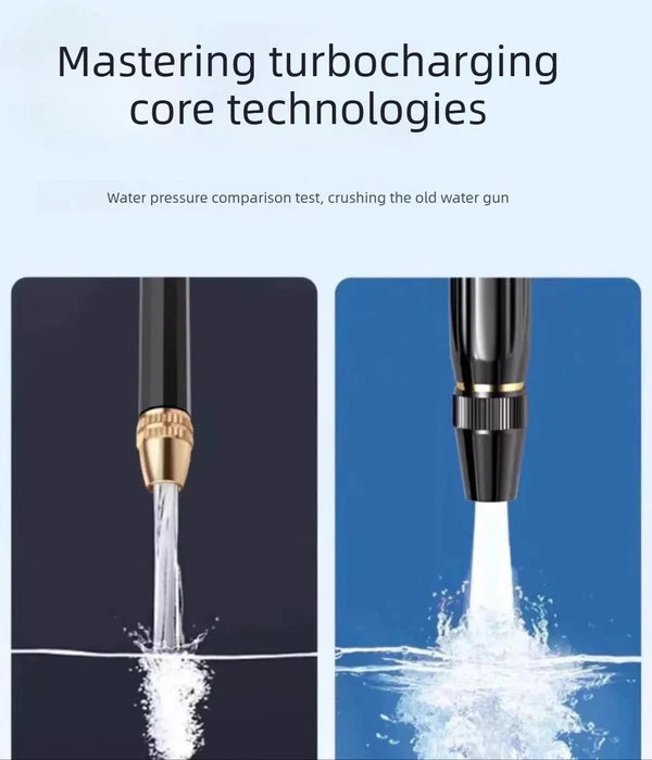 🏆 Last-day special: Only $13.99!! 🔥 This home-use high-pressure car wash gun comes with a pressure nozzle and hose, making it an essential tool for watering flowers, plants, and vegetables, as well as washing your car. 👍💦