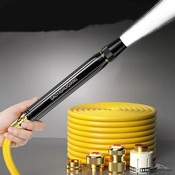 🏆 Last-day special: Only $13.99!! 🔥 This home-use high-pressure car wash gun comes with a pressure nozzle and hose, making it an essential tool for watering flowers, plants, and vegetables, as well as washing your car. 👍💦