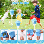 2026 HOT SALE⌛50K+ SOLD! Automatic Handheld Bubble Machine for Kids – Light-Up Bubble Maker with Music, Perfect for Spring & Summer Fun! 🎶