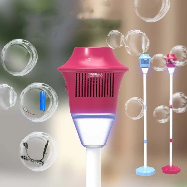 2026 HOT SALE⌛50K+ SOLD! Automatic Handheld Bubble Machine for Kids – Light-Up Bubble Maker with Music, Perfect for Spring & Summer Fun! 🎶