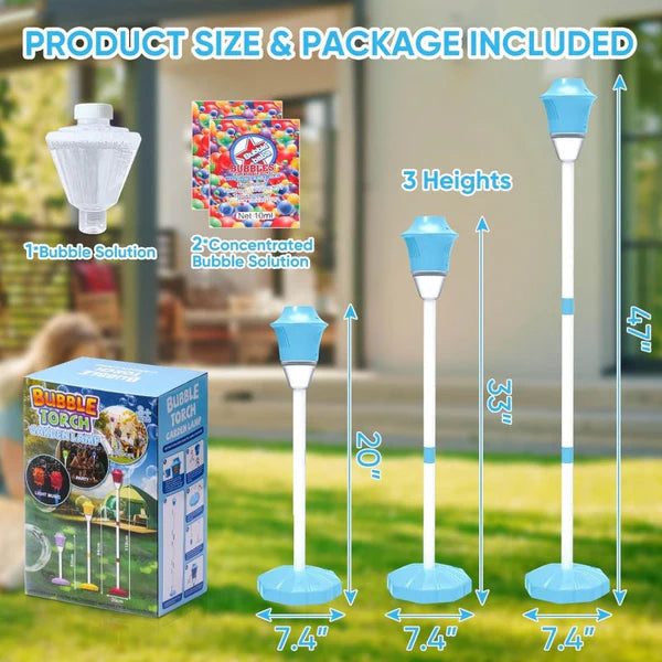 2026 HOT SALE⌛50K+ SOLD! Automatic Handheld Bubble Machine for Kids – Light-Up Bubble Maker with Music, Perfect for Spring & Summer Fun! 🎶